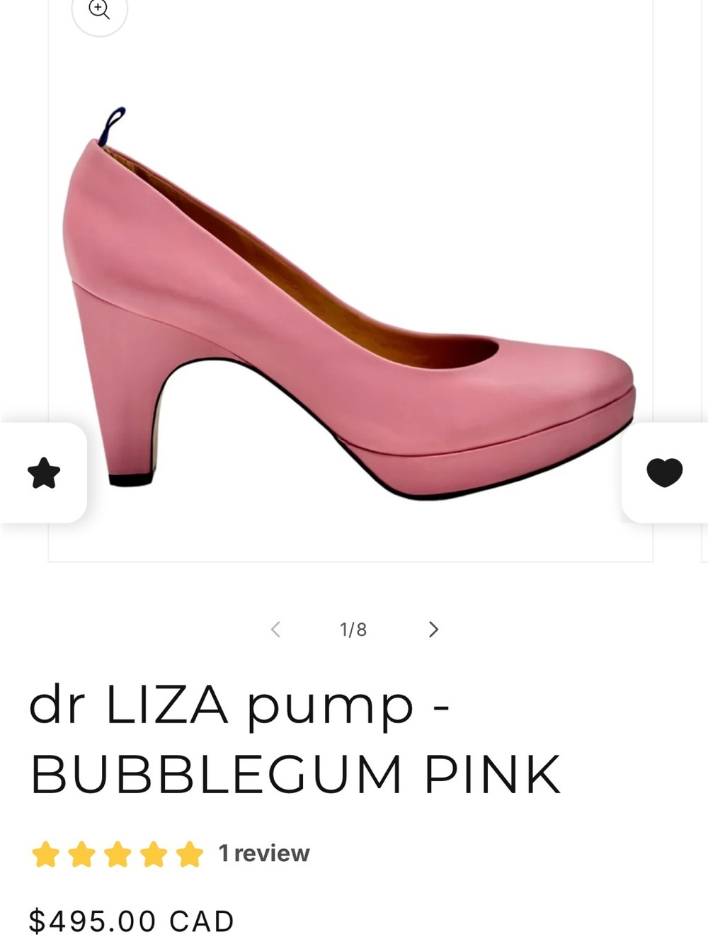 Dr. Liza Pink Platform Leather High Heel Comfort Pumps Luxury Pumps professional - Picture 2 of 16